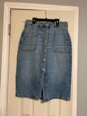 2/$30🎀3/$40 Michael Kors denim skirt sz 8
